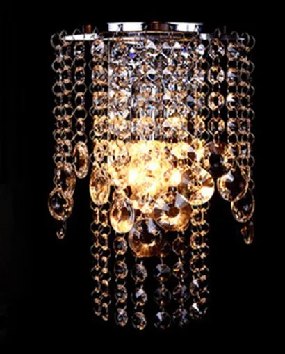 Светодио дный светодиодный хрустальный Настенный светильник luminaria Домашнее освещение гостиная современный настенный светильник абажур