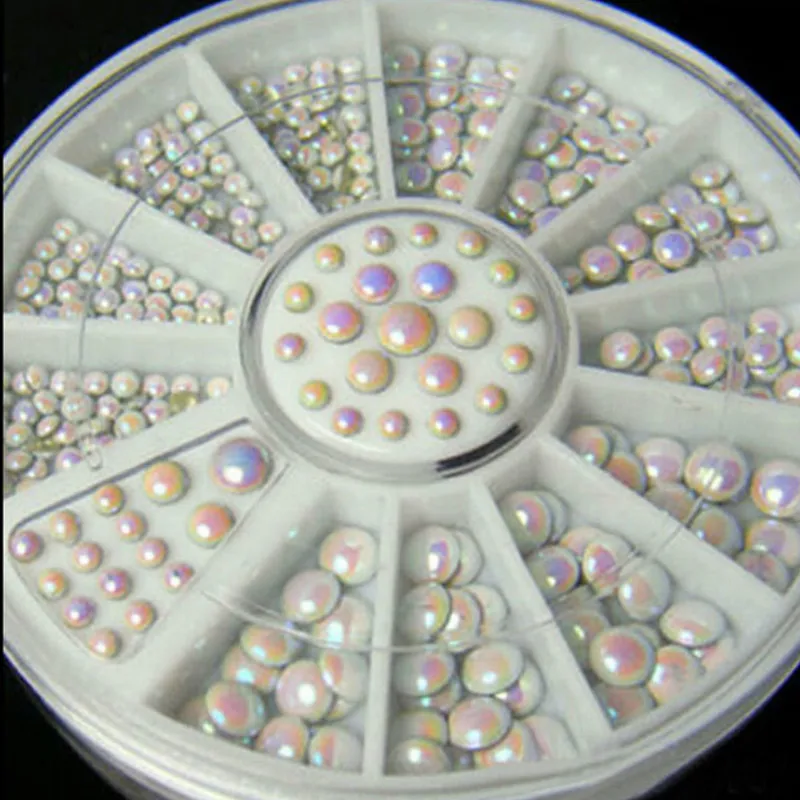 

2018 NEW Cute Shiny Round Ultrathin Sequins Colorful Nail Art Glitter Tips UV Gel 3D Nail Decoration Manicure DIY Accessorie Hot