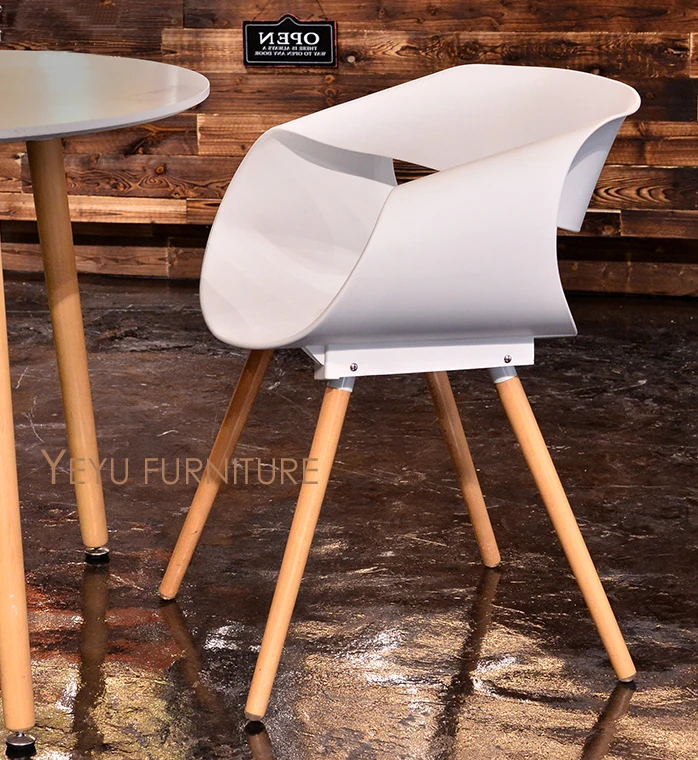 Минималистический современный дизайн, пластиковый обеденный стул из цельного дерева, современный домашний стул для отдыха, красивая современная мебель, дизайнерский стул в стиле лофт, кафе