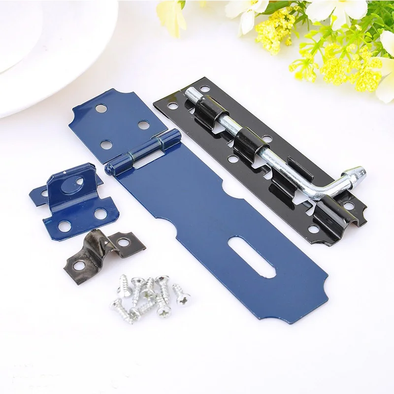 

Door Latch Window Drawer Cupboard Lock Barrel Bolt Latch Padlock Clasp Set Furniture Hardware