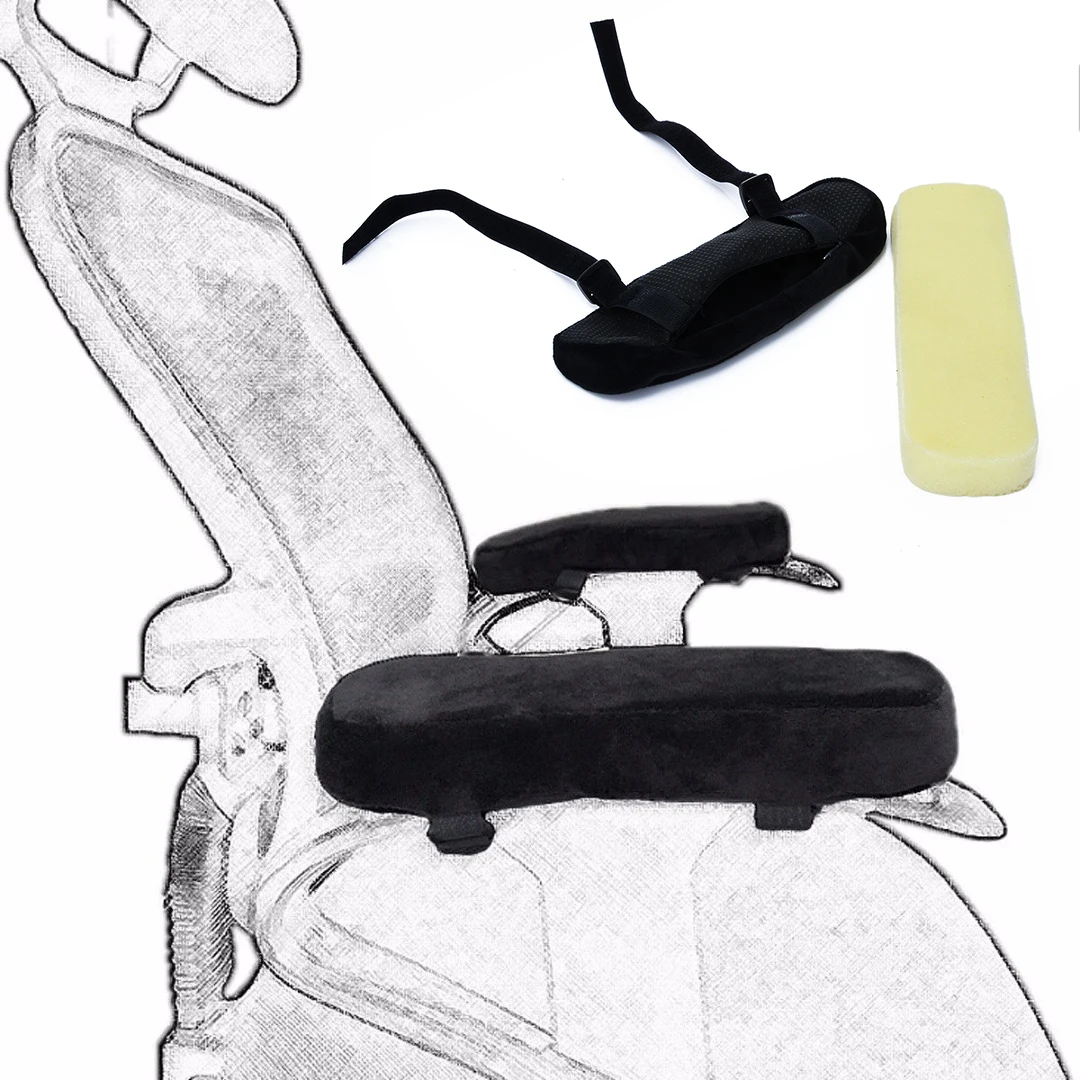 2 шт. мягкая подушка для подлокотника с эффектом памяти|cushion pad|armrest cushionsoft chair |