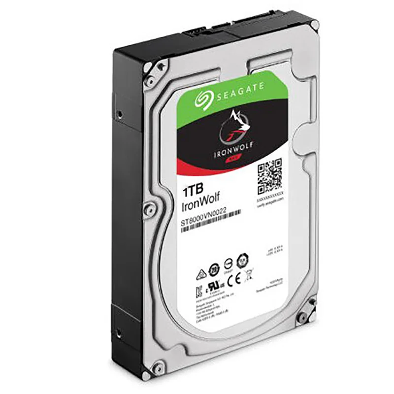  Seagate Original 1TB IronWolf HDD NAS SATA 6 Gb/s NCQ 64MB Cache 35-pulgadas interna AgileArray cac