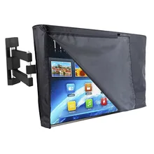 Outdoor TV Cover WITH FRONT FLAP and Bottom Cover The BEST Weatherproof Dustproof Material Protect LCD Television Patio TV Cover