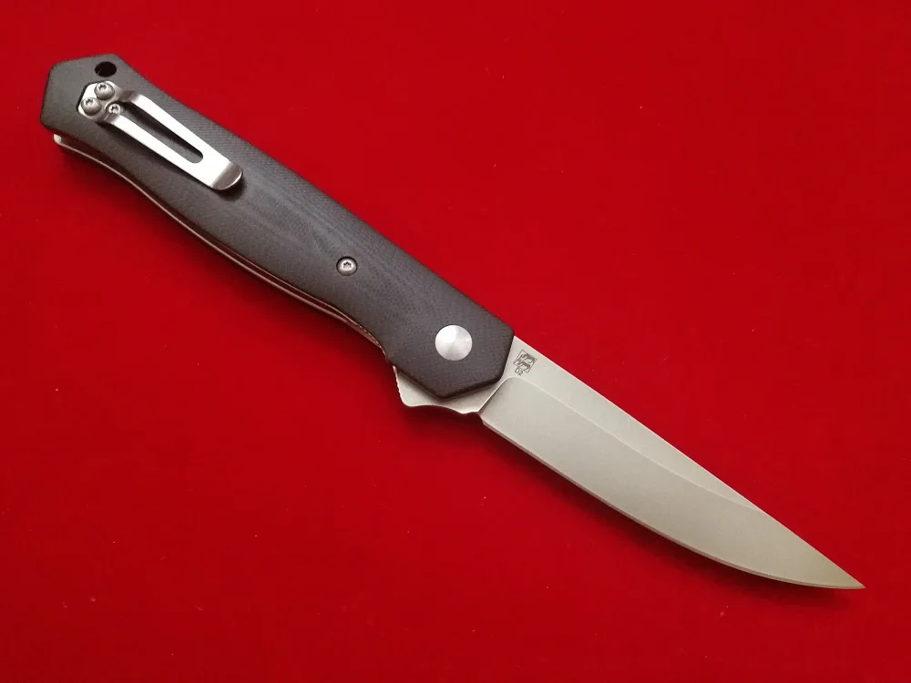WHYEDC версия JohnnyJamie KWAIKEN III C11GPBK Военный нож складной D2 стальной черный G10 Ручка