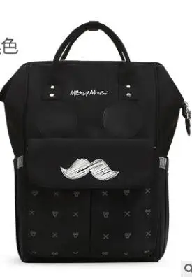 DISNEY рюкзак для мам пеленки для беременных подгузник сумка большой емкости сумка материнская инвалидные коляски Детская сумка для мамы большой емкости - Цвет: 1