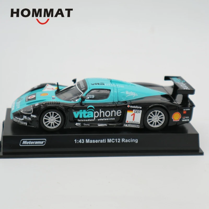 HOMMAT 1:43 Maserati MC12 гоночная модель автомобиля сплав металла Diecasts и игрушечный транспорт имитация, модели автомобилей Машинки Игрушки для детей