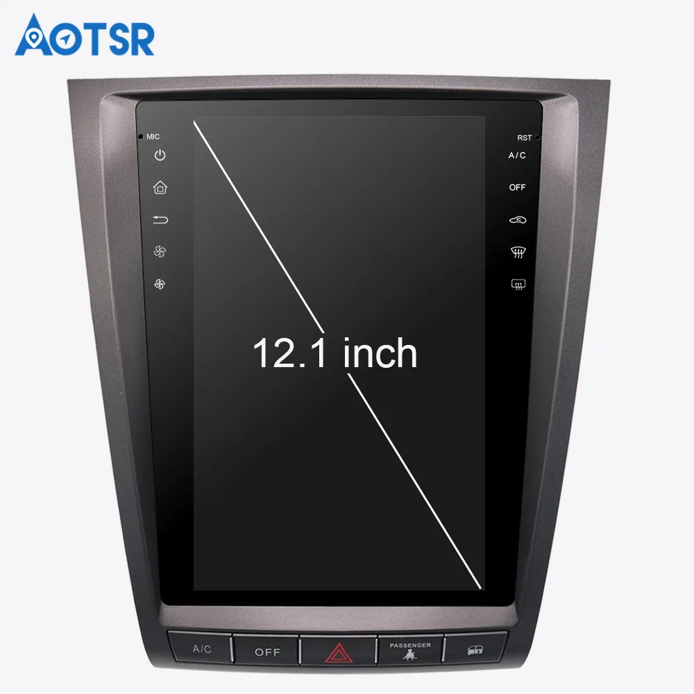 Excellent 12.1"Tesla IPS Screen Android 6.0 For lexus GS GS300 GS350 GS450 GS460 2004-2011 Radio GPS Map Navigation No DVD Player 10