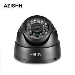 AZISHN беспроводной Wi Fi проводной Крытый IP камера 1080 P/720 P HD 24 шт. ИК светодиодов купольная безопасности камера мегапиксельная камера