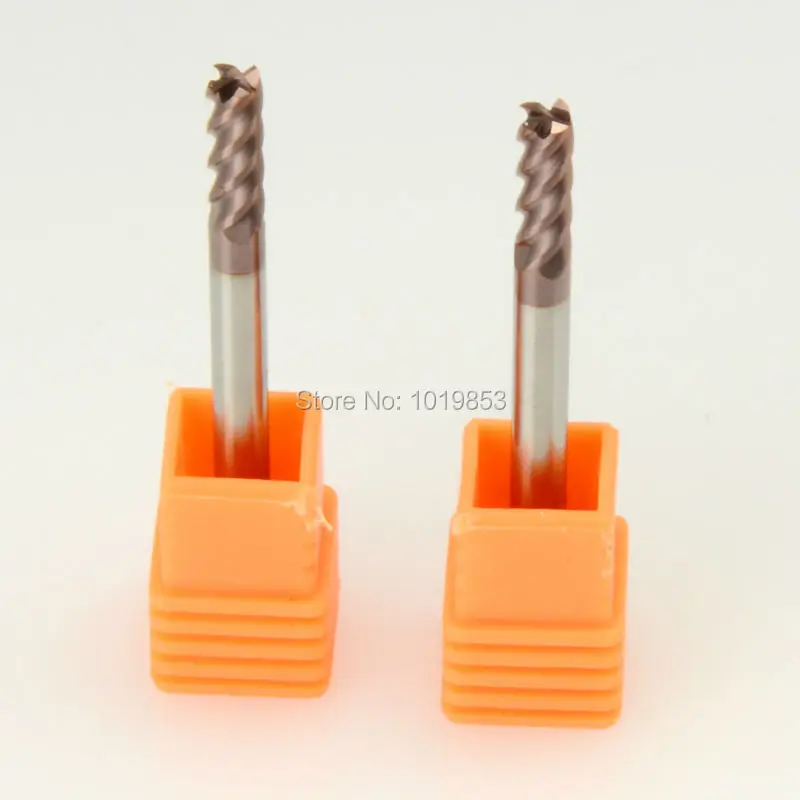 

SLONS S300-3x4x50L HRC55 tungsten solid carbide end mill for steel or copper