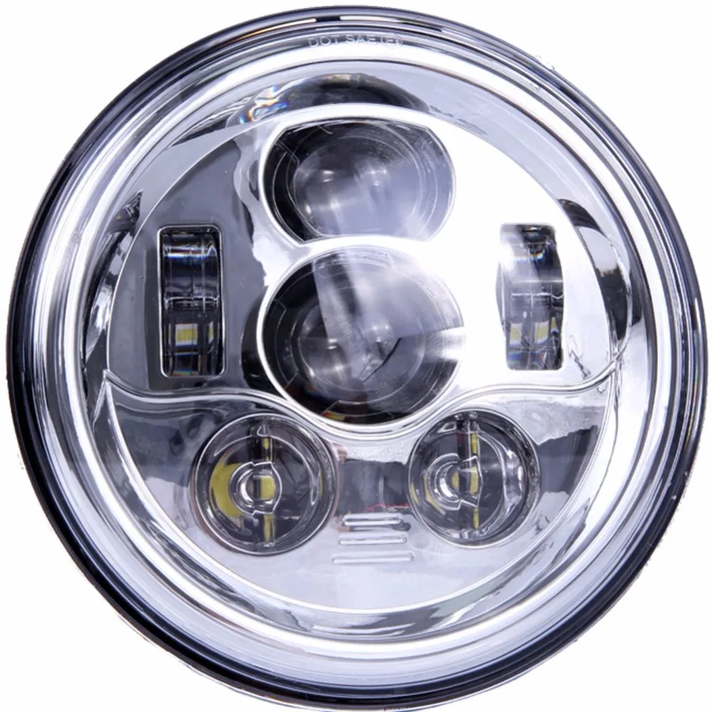 7" Inch LED Headlight For MOTORCYCLE PROJECTOR Moto HID LED LIGHT BULB