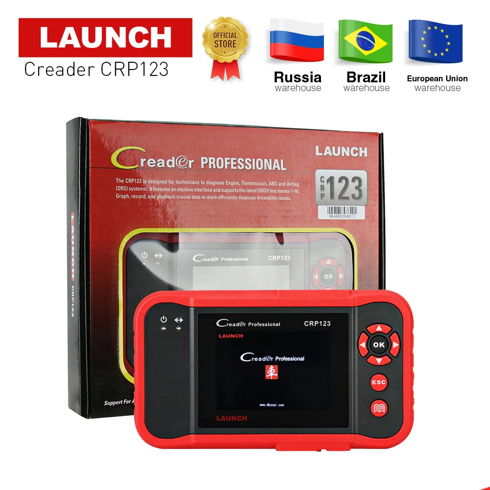 LAUNCH professtional Creader CRP123 OBD2 Code Reader Scan ...