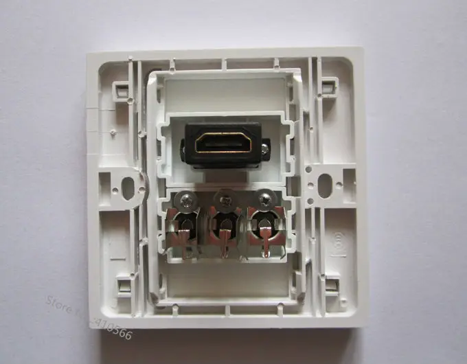86 style socket HDMI + RCA pic 2