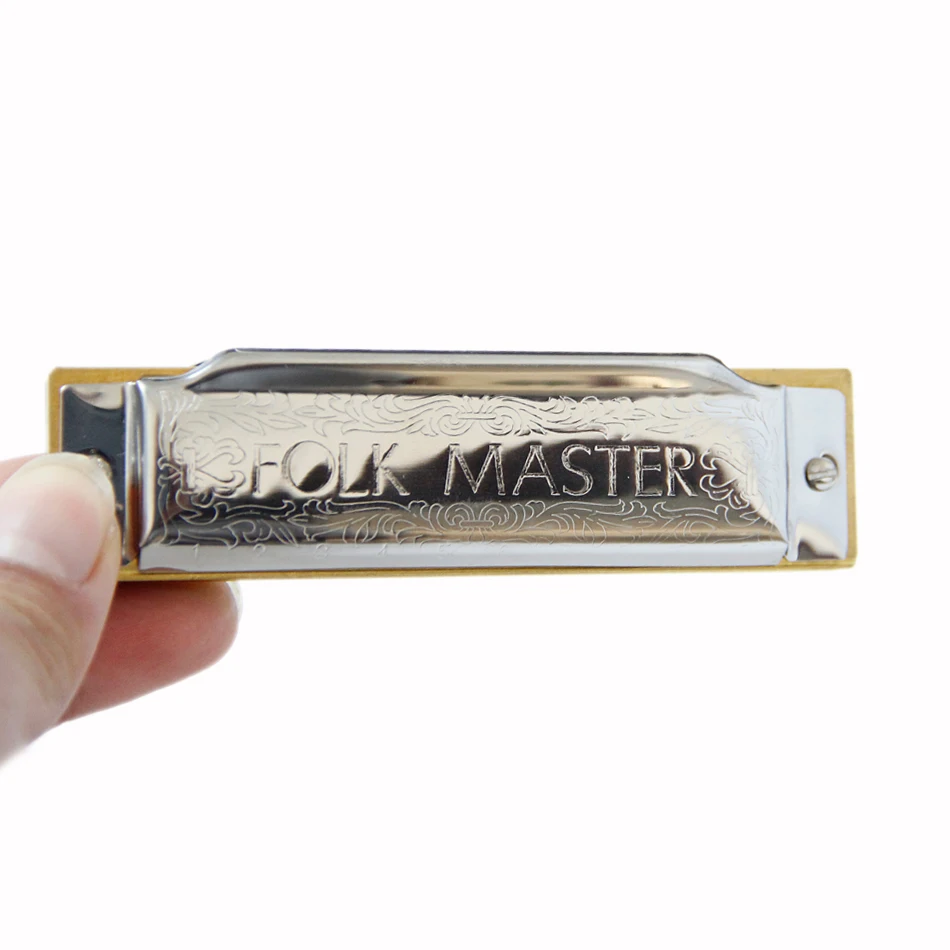YUEKO губные гармоники Suzuki Folkmaster Стандартный Начинающий диатонический Блюз 10 отверстий Ключ C музыкальный подарок