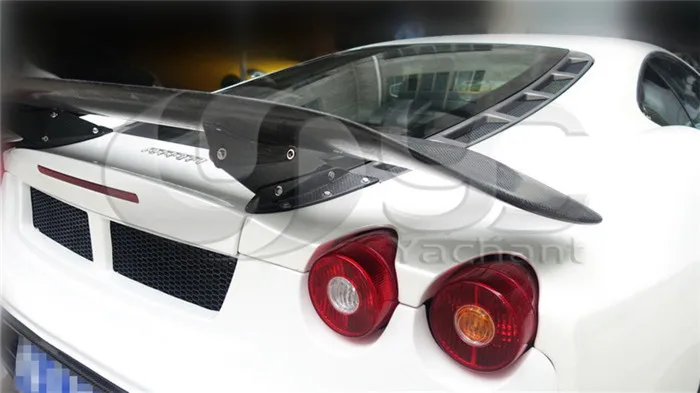 Углепластика стекло из углеродного волокна Аси автомобильный тюнинг-пакет подходит для 2004-2009 F430 FRP: переднего бампера углеродного: GT Крыло сбоку юбки задний бампер