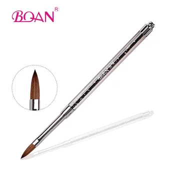 

BQAN 1 Pc #10 kolinsky Sable Hair Acrylic Nail Brush with Individuel Packing Nail Art Brush Nail Art Manicure Tool