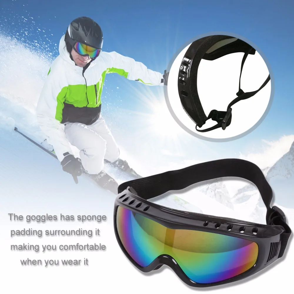 Супер крутые унисекс защитные мотоциклетные велосипедные очки& лыжные защитные очки тактические Пейнтбольные ветровые пылезащитные очки для страйкбола