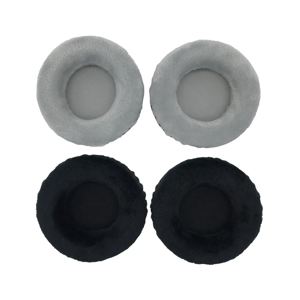Whiyo 1 Pair of Velvet Leather Ear Pads Cushion Cover Earpads Replacement Cups for Pioneer HDJ500 HDJ 500 Headphones