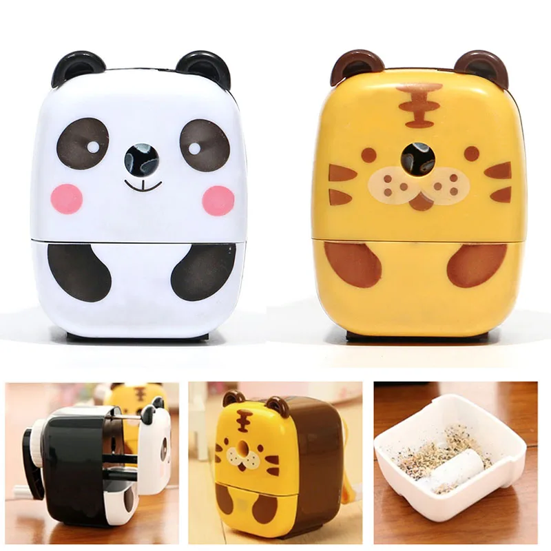 

Creative Cute Cartoon Automatic Pencil Sharpener Students Learn Stationery Children's Pencil Sharpener Mechanical