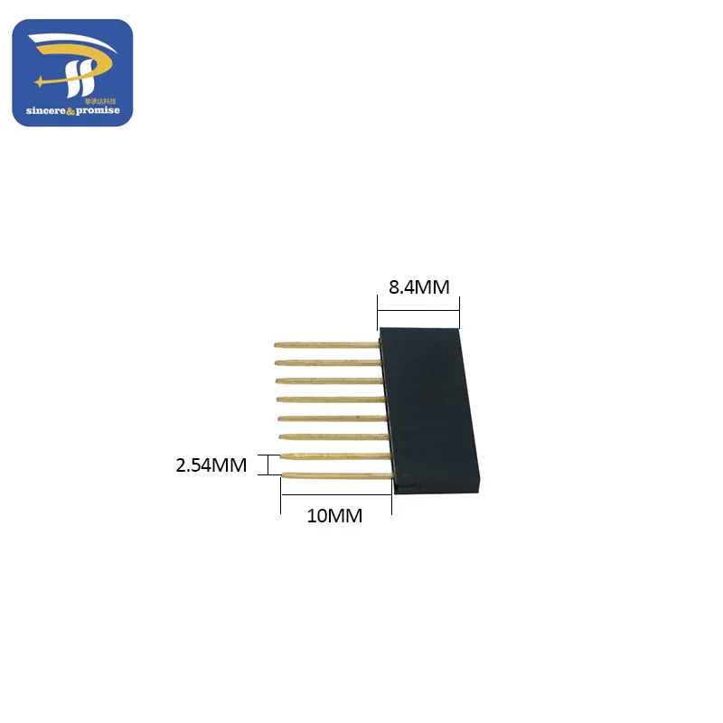 Штепсельная Вилка для arduino 2 54 мм 6 Pin 8 10 P 10P|pin header|female pin headerfemale header |
