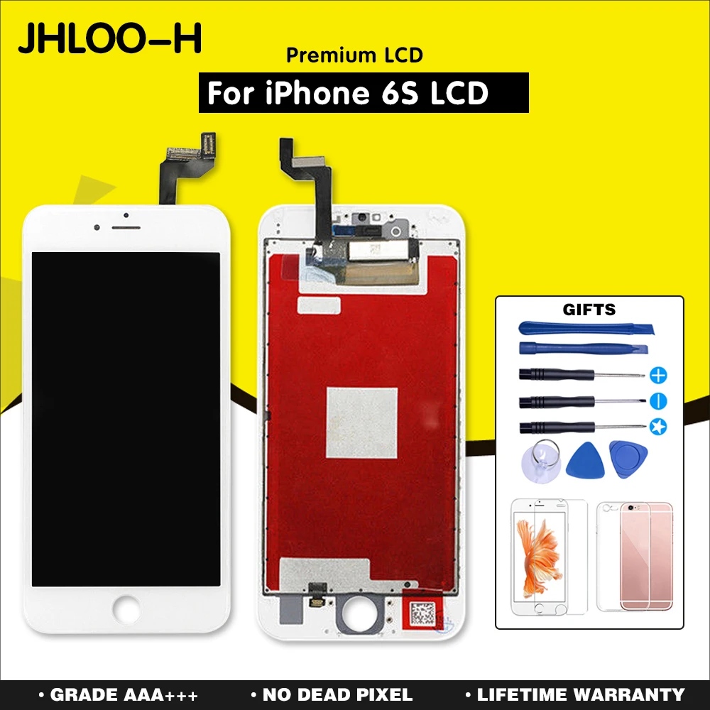 

30PCS/LOT For iPhone 6S LCD With Touch Screen Digitizer Assembly Display Replacement No Dead Pixel 4.7 Inch Free Shipping