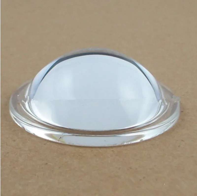 2 pcs High borosilicate glass plano convex lens 77mm diameter 50mm