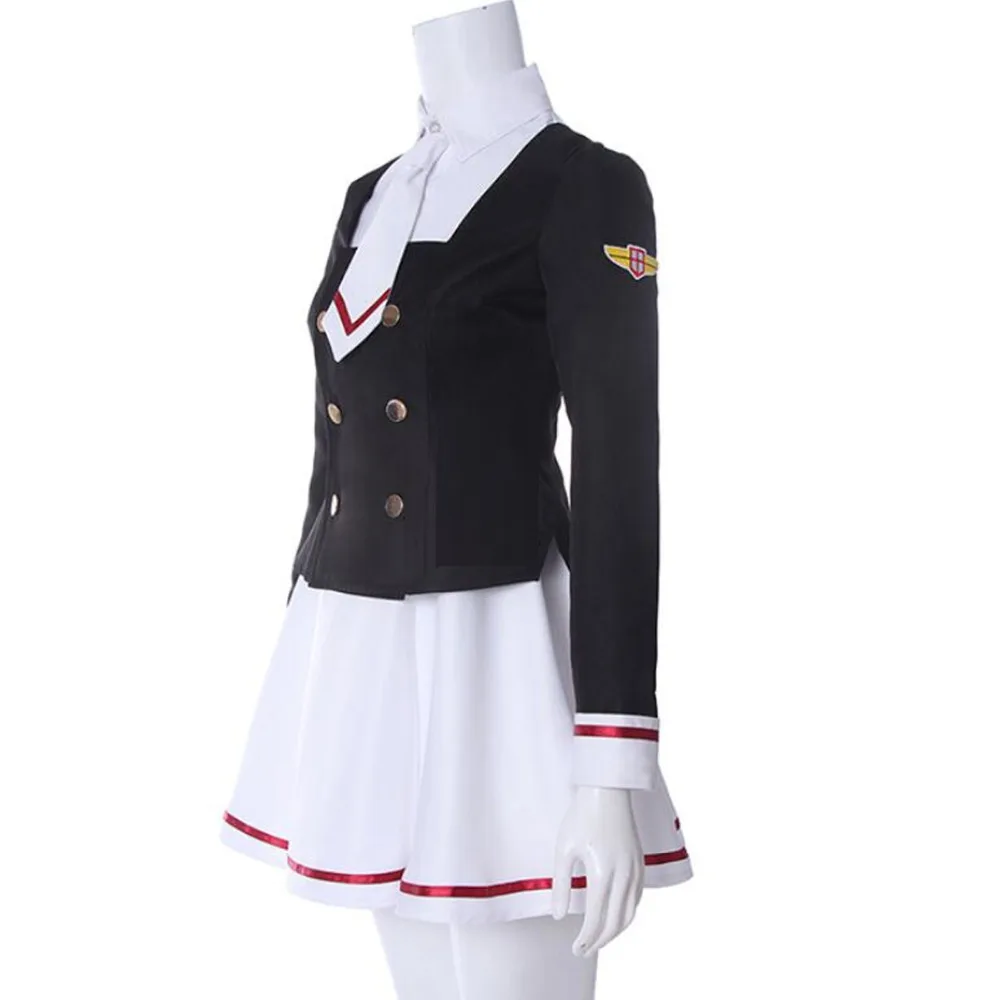 Cardcaptor Sakura Clearcard Kinomoto Tomoyo Daidoji косплей костюм матроса платье школьная форма