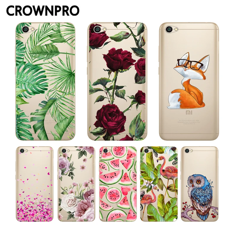 

CROWNPRO Soft TPU 5.5" Xiaomi Redmi Note 5A Case Cover Painted Phone Back Protective Silicone Capa Xiaomi Redmi Note 5A PRO Case