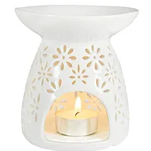 Мини Керамическая Арома эфирные масла Лампа выдолбленные свечи печи эфирные масла благовония горелки домашнего интерьера