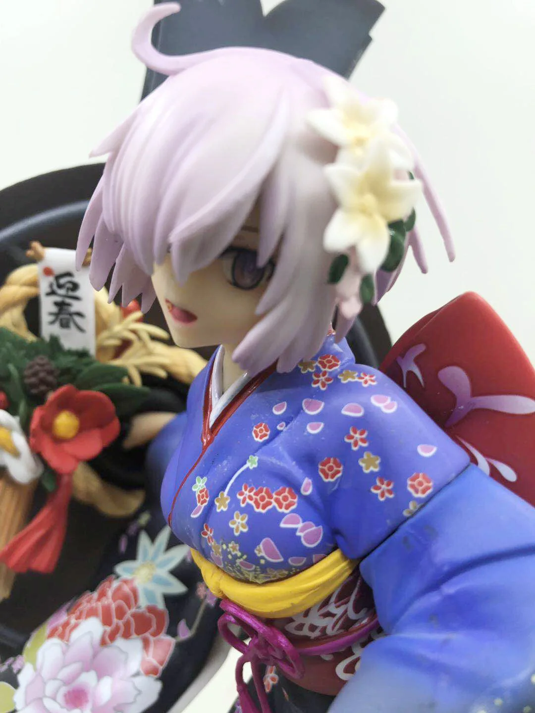 1/4 весы аниме фигурку пюре Kyrielight кимоно новый год Ver судьба Grand для коллекции щит Мать Украшение-кукла 25 см