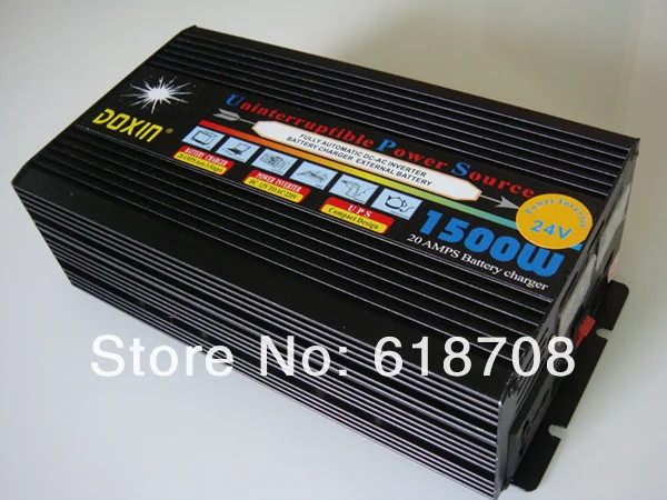 Купить 1500 вт 3000 вт 24 в до 220 в инвертор + зарядное устройство и ...