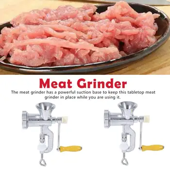 

High Quality Kitchen Multifunctional Home Manual Meat Grinder For Sausage Beef Mincer With Tabletop Clamp Kitchen Gadgets