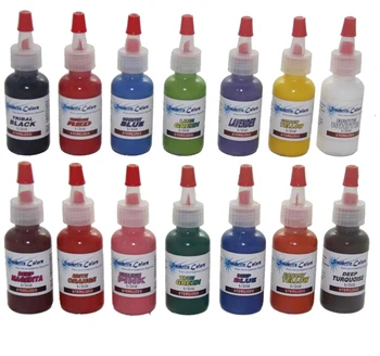 

14pcs/lot permanent makeup pigment 15ml/bottle 0.5OZ cosmetic tattoo ink black brown14colors