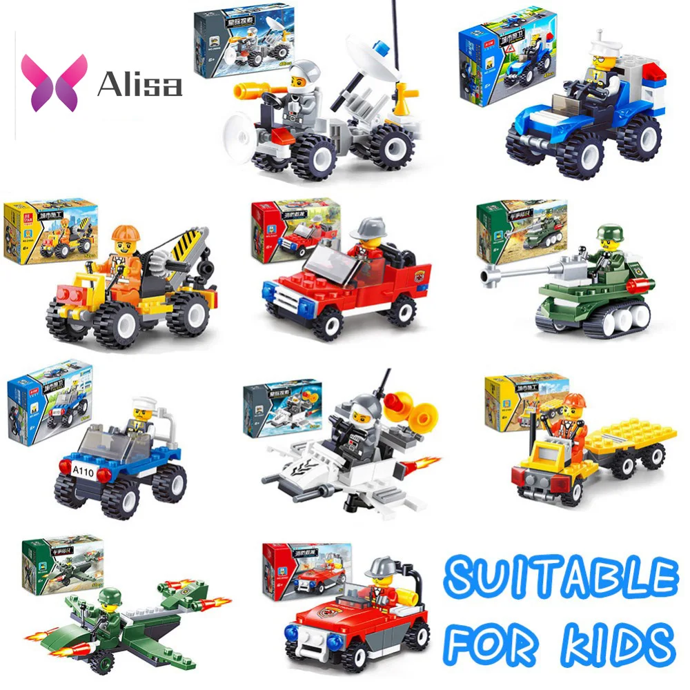 

Legoings blocks toys technic car tank friends duplo set Building Blocks brinquedos enlighten model Mini brick Figures kid toys