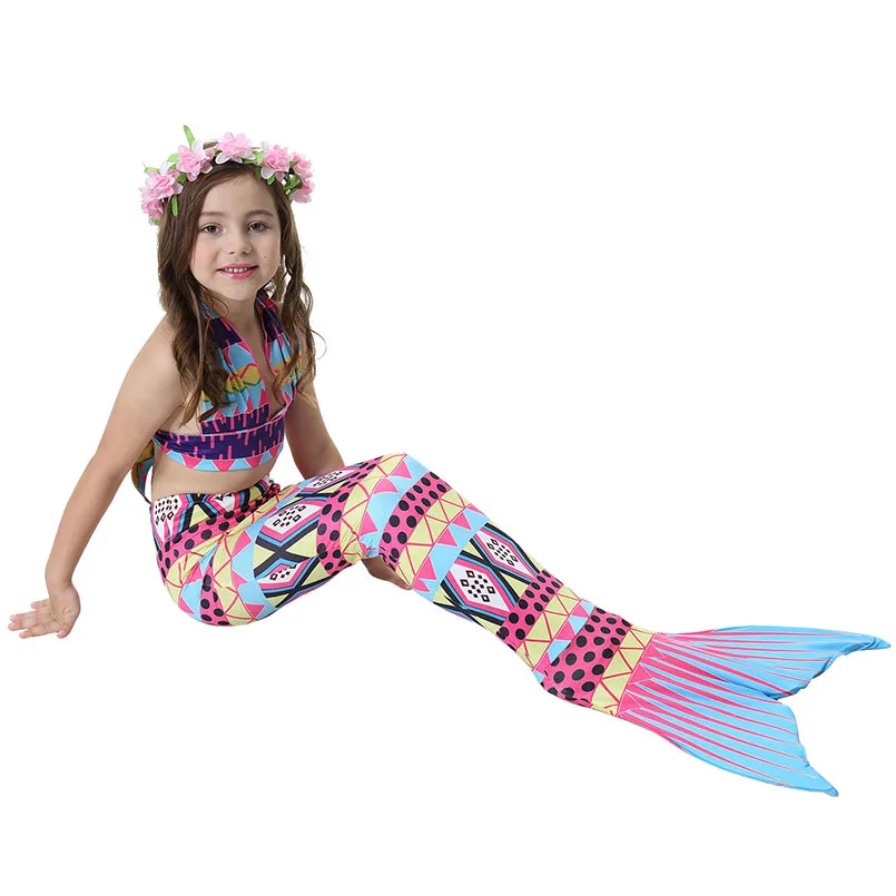 kids mermaid swimwear JP90 (1)