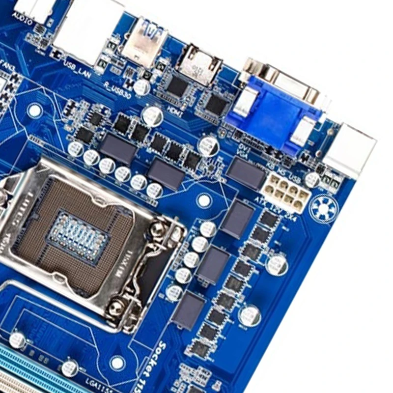 GIGABYTE GA-Z77-DS3H настольного компьютера материнская плата LGA1155 DDR3 i3 i5 i7 блок питания ATX