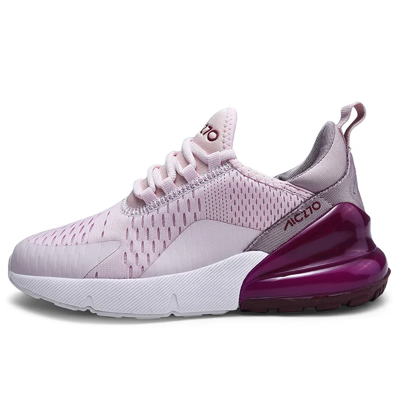 Кроссовки женские легкая беговая Обувь для женщин Air Sole дышащие zapatos de mujer пара высокого качества спортивная обувь - Цвет: Фиолетовый