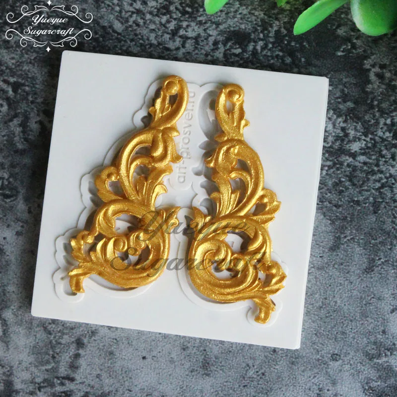 

Yueyue Sugarcraft 1 piece silicone mold fondant mold cake decorating tools chocolate gumpaste mold