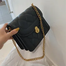 Female Crossbody Lattice Bag Women 2019 Quality PU Leather Luxury Handbag Designer Sac Main Ladies Chains Shoulder Messenger Bag Female Crossbody Lattice Bag Women 2019 Quality PU Leather Luxury Handbag Designer Sac Main Ladies Chains Shoulder Messenger Bag