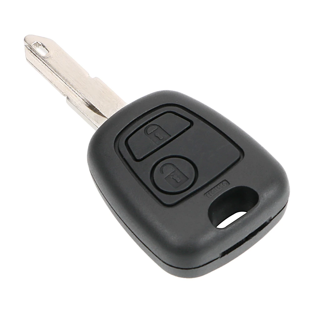 

Remote For Peugeot 206 For Citroen 2 Button Car key Shell Uncut key Blade Replacement Shell