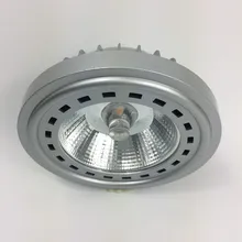 Частных литья Алюминий радиатор+ специальные al Отражатели GU10 ar111 пятна 15 Вт затемнения без бликов