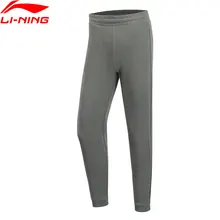 Li-Ning женские спортивные штаны 66% хлопок 34% полиэстер свободный крой подкладка спортивные штаны лосины AKLP154 CJFM19