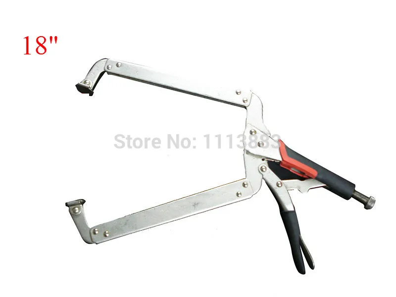 

New 18" Locking C-Clamp Pliers Welding Clamp with Rubber Grip