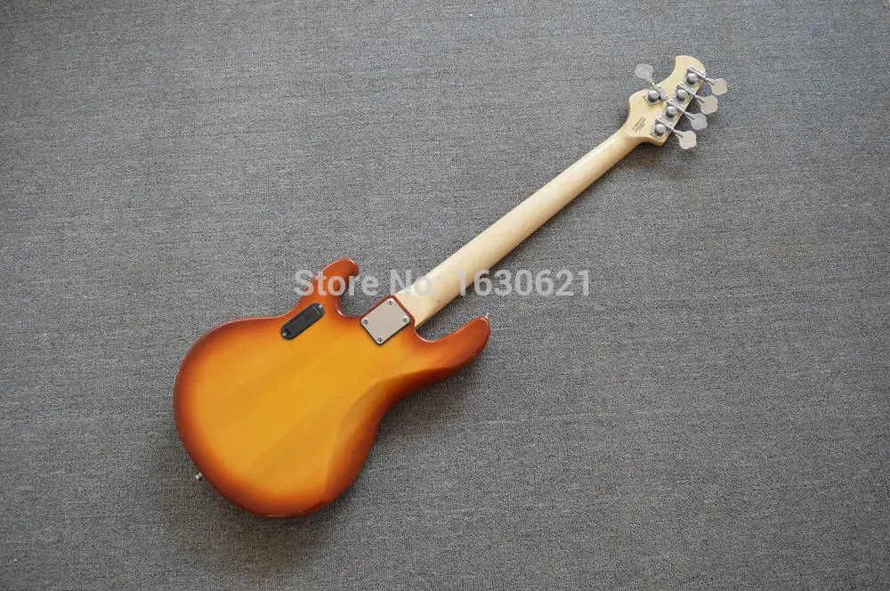 Новинка 2019 + завод 5 струн бас Музыка человек stingRay Sunburst электрический Musicman 9V