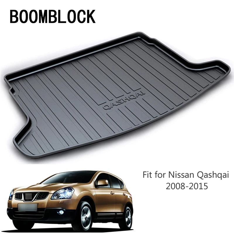 

BOOMBLOCK 1set For Nissan X-trail T32 T31 Qashqai J11 J10 Tiida Teana Sylphy Car Trunk Mat Tray Floor Carpet Pad Accessories
