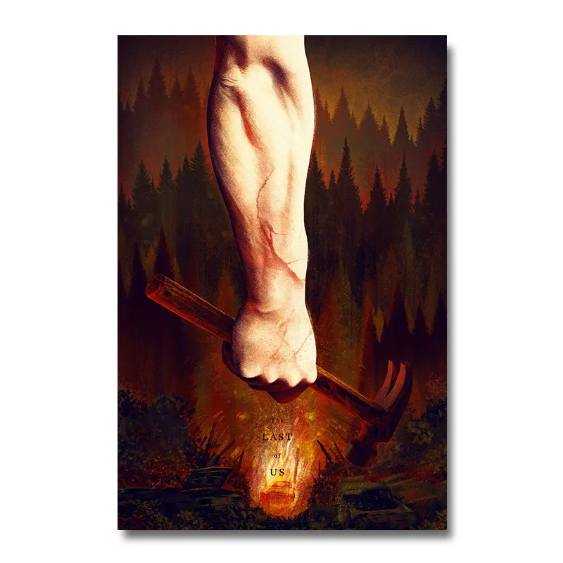 

The last of Us 2 Game Silk Poster Wall Art Print Painting 12x18 24x36 inch Decoration Pictures Wallpaper Living Room Decor 002