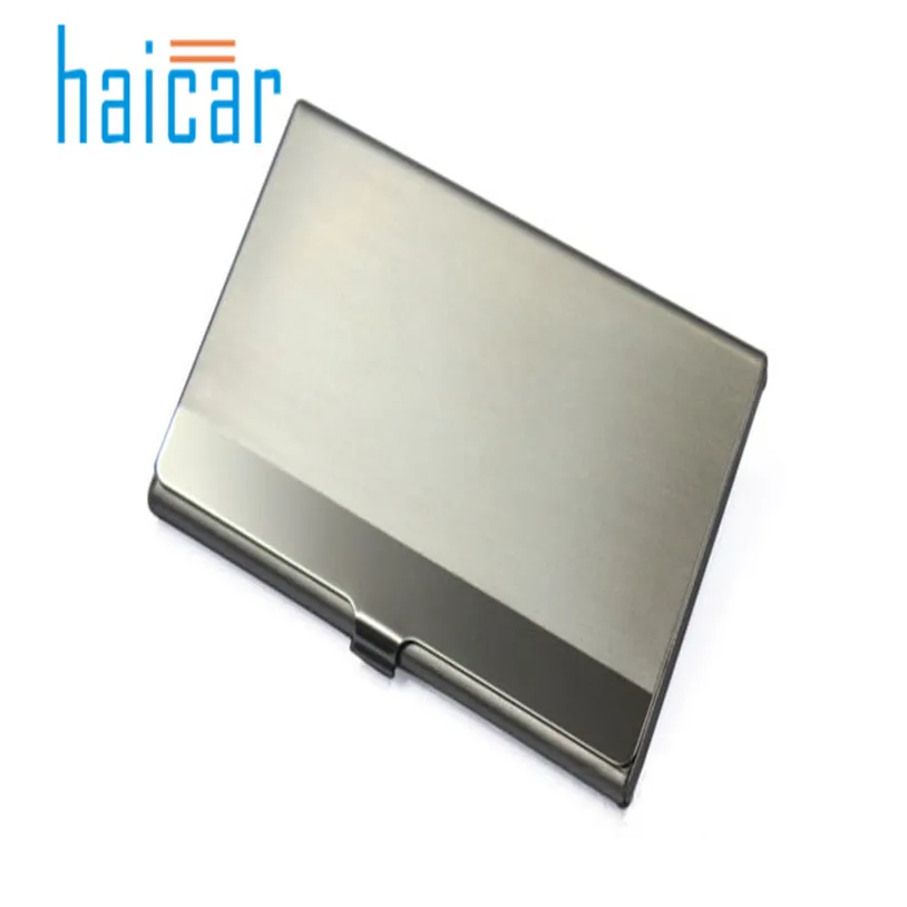 Haicar, органайзер, коробка для хранения, сталь, серебро, алюминий, бизнес, ID, имя, кредитная карта, коробка, держатель, чехол, качество, первое