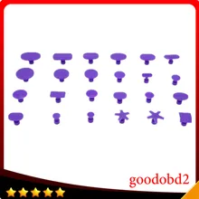 Инструменты для проверки вмятин инструмент для удаления безболезненных вмятин Инструменты для ремонта PDR вмятин Съемник клей вкладки только 24 клей для поликарбоната вкладки ремонт всех автомобильных отверстий