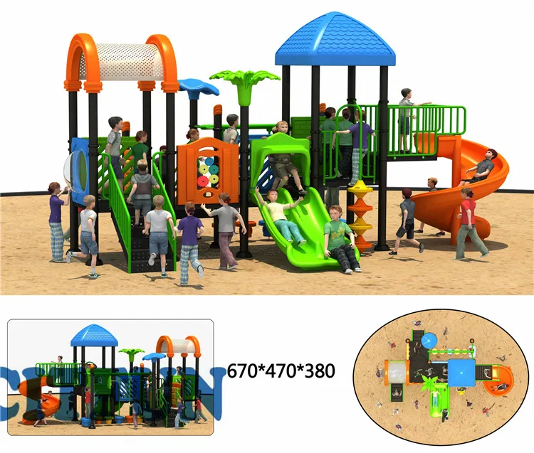 commercial outdoor playground