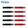 Cleqee P3013 10pcs High Quality safety 4mm Shrouded Banana Plug Solder In line DIY assembly test leads connectors ► Photo 2/3