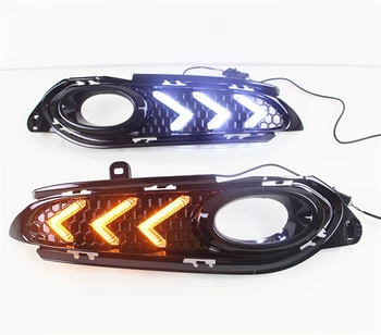 

Car Flashing For Honda HRV HR-V Vezel 2014 - 2018 DRL Driving Daytime Running Light DRL with Turn signal car lamp Relay Daylight